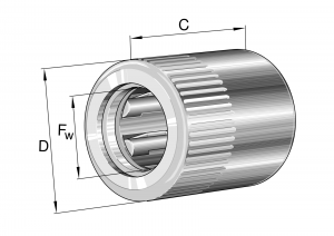 HFL0615-R-L564 | Drawn Cup Roller Clutch