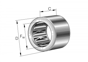 HF0406-KF-A-L564 | Drawn Cup Roller Clutch