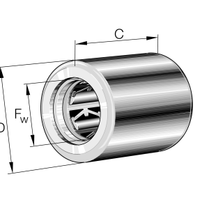 HFL0408-KF-A-L564 | Drawn Cup Roller Clutch