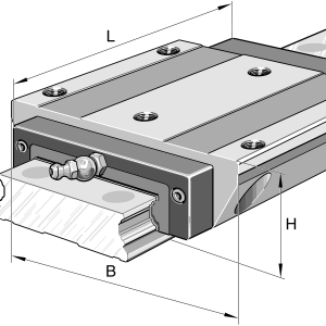 KWVE15-W-KD-V2-G3 | Linear Guides & Carriages