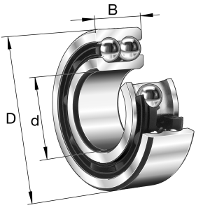 3008-B-TVH | Super Precision Angular Contact Bearings