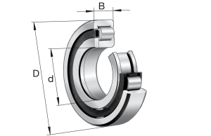 NUP2320-E-XL-M1-C3 | Precision Cylindrical Roller Bearings