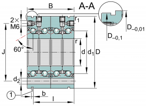 ZKLF2575-2RS-2AP-XL | Axial Angular Contact Ball Bearings