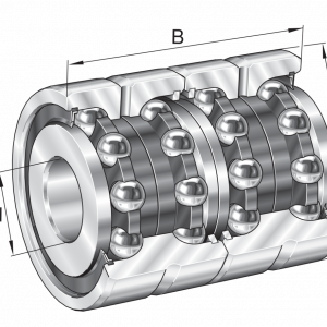 ZKLN2052-2RS-2AP-XL | Axial Angular Contact Ball Bearings
