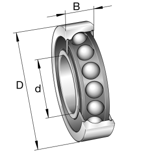 HCS7020-E-T-P4S-DUL | Super Precision Angular Contact Bearings