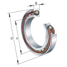 HCM7016-E-T-P4S-UL-XL | Super Precision Angular Contact Bearings