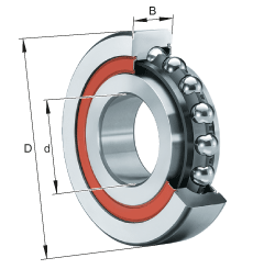 BSB2562-2Z-SU | Axial Angular Contact Ball Bearings