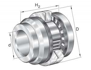 ZARN45105-L-TV-A | Needle Roller Axial Cylindrical Roller Bearings