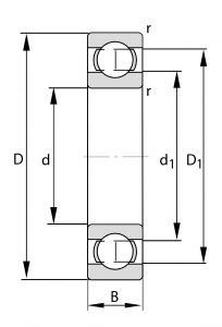 6210-C3 | Radial Ball Bearings