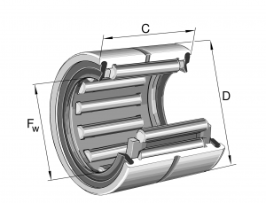 RNA4910-2RSR-XL | Needle Roller Bearings