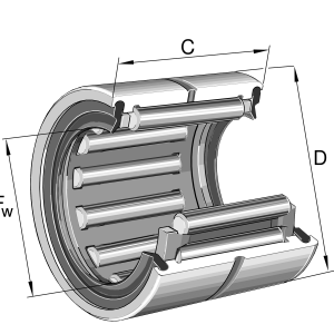 RNA4901-2RSR-XL | Needle Roller Bearings