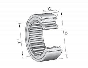 RPNA25/42-XL | Needle Roller Bearings