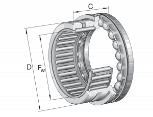 NKX45-Z-XL | Needle Roller Axial Ball Bearings