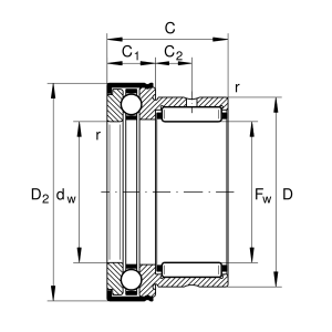 NKX50-Z-XL | Needle Roller Axial Ball Bearings