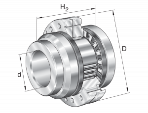 ZARF2590-L-TV-A | Needle Roller Axial Cylindrical Roller Bearings