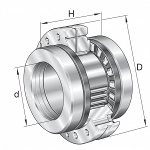 ZARF2575-TV-A | Needle Roller Axial Cylindrical Roller Bearings