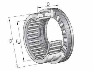 NKXR20-XL | Needle Roller Axial Cylindrical Roller Bearings