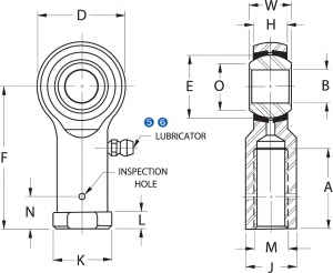 HFXL4G | Rod Ends