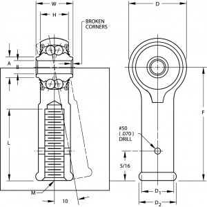 REP4S10FS428 | Rod Ends