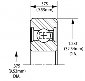 8220TNBF18 | Unground Bearings