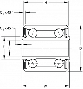 DW4KFS428 | Torque Tube Bearings