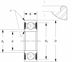 1602DSTNTG18 | Radial Ball Bearings