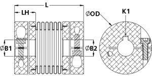 BCLK16-3/8"-9MM-A | Servo Couplings