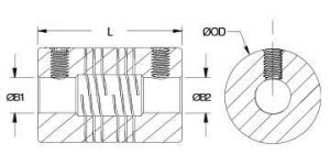 FSR12-5-4-SS | Servo Couplings