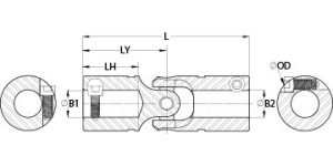 USCL16-8-8-F | Universal Joints